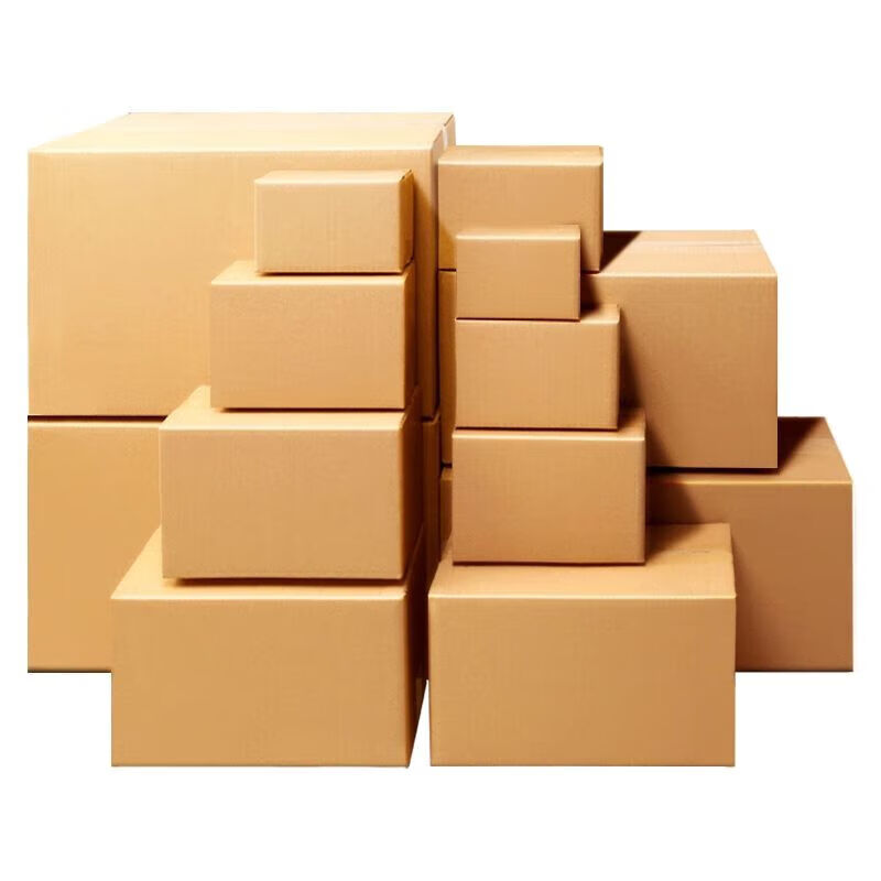 Customized thickened large and small cardboard boxes wholesale express packaging cartons postal 12 wrapping paper 5 layers extra hard No. 3 (430mmx210mmx270mm)