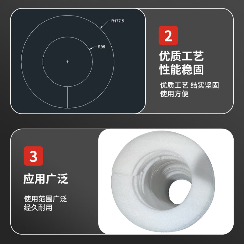 XGFY pearl cotton 8mm R177.5 minimum order quantity 200