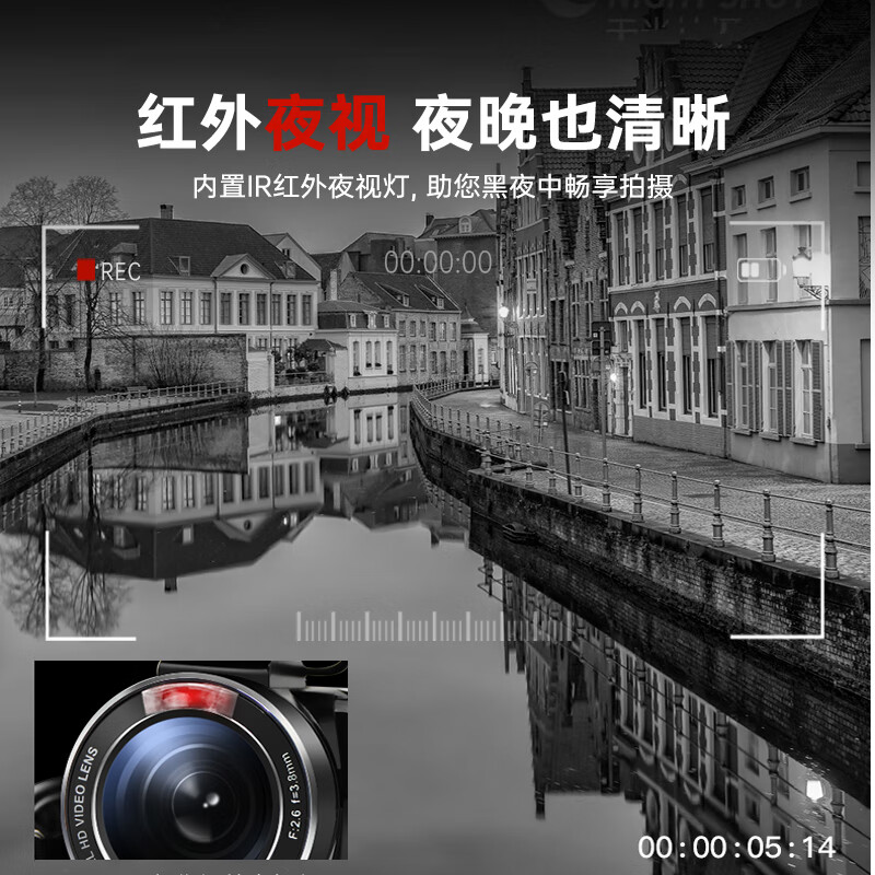 ORDRO Z20 4K high-definition digital camera handheld dv recorder outdoor portable camera professional camcorder home travel conference vlog tiktok short video