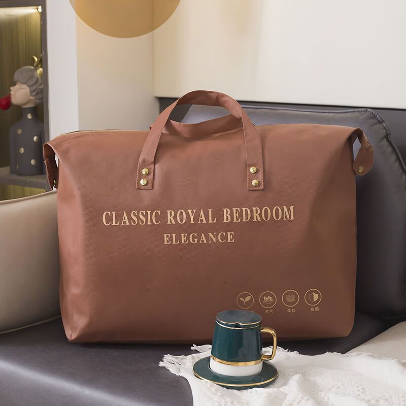 Kaximu Large Capacity Quilt Storage Bag Clothing Organizing Bag Moving Packing Bag Luggage Storage Bag Handbag Festive Emerald Dustproof Extra Large 9-12 1 Pack