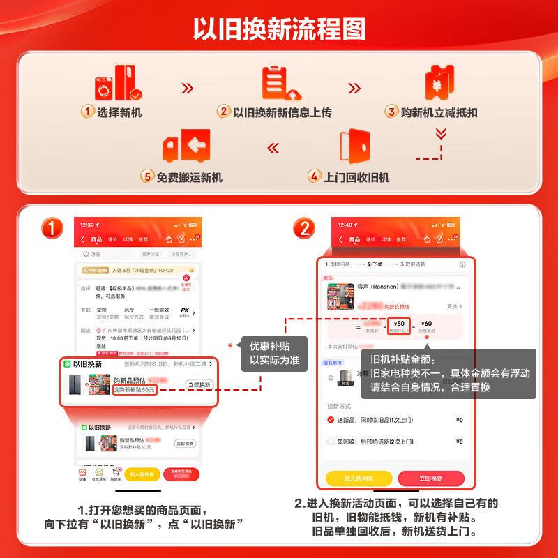 Rongsheng 526-liter dual-clean dual-system French-style multi-door four-door refrigerator household first-class energy efficiency air-cooled frost-free energy-saving large capacity BCD-526WD1MPA white national subsidy BCD-526WD1MPA white