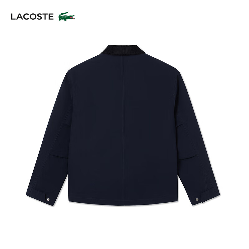 LACOSTE French Crocodile Men's 25 Autumn and Winter New Flap Pocket Jacket | BH2544 166/Navy Blue S /M 48
