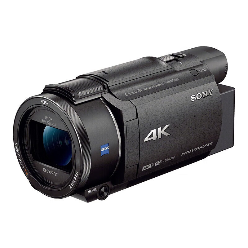 Sony (SONY) AX60 professional 4K camera AX30 AX40 AX45A New five-axis anti-shake photography camera AX45 infrared night camera Sony AX60 black standard