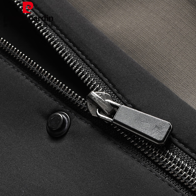 Pierre Cardin 90% white goose down jacket men's winter thickened velvet mid-length multi-wear removable liner to keep warm