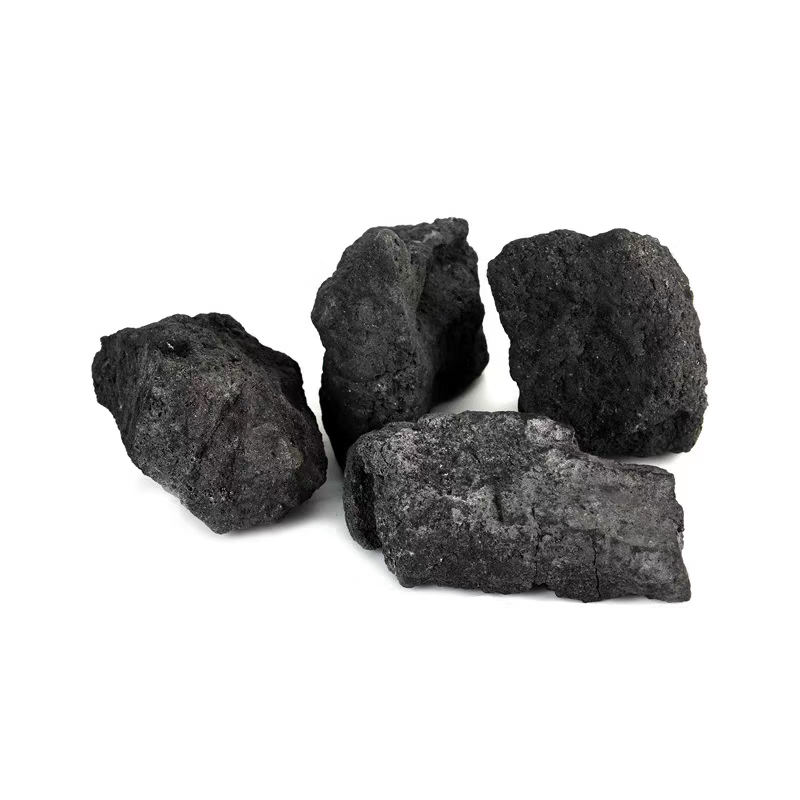 Industrial coke block blast furnace smelting iron casting anthracite block furnace coke carbon particles low sulfur coke filter material industrial coke 50 pounds of high quality coke block (1-3 cm)