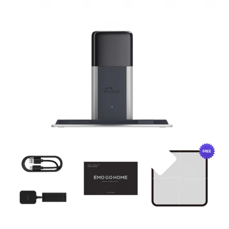 EMO Robot Charging Pile Smart Light Sticker Headphones EMO Robot Clothes Accessories Christmas