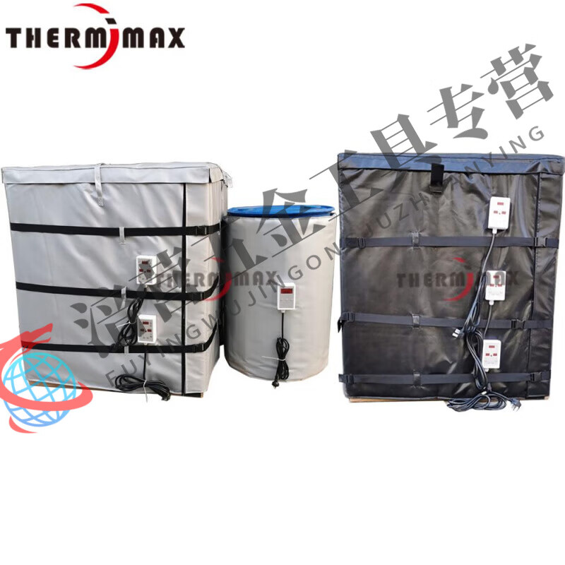TNBROTHERS ton barrel electric heating insulation cover heating blanket terminal box thousand liter barrel timed temperature control insulation oil barrel heating blanket anti-freeze cover special customization 880 mm