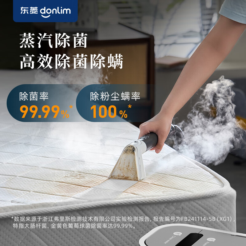 Dongling fabric sofa cleaning machine high temperature steam carpet mattress curtain cleaning machine DL-3901 Sam same style cotton cloud white-whole house cleaning package