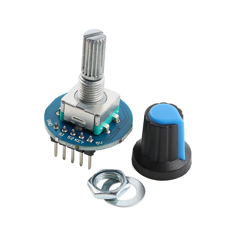 EC11 encoder module with knob cap 360 degree encoder module potentiometer digital pulse output no specification no specification