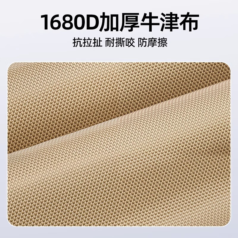 Qi Oh Dog Leash Large Dog Harness Golden Retriever Labrador Vest Type Explosion-proof Dog Walking Rope Medium-sized Dog Military Green Single Harness Without Rope S (Recommended Weight 8-15 Jin)