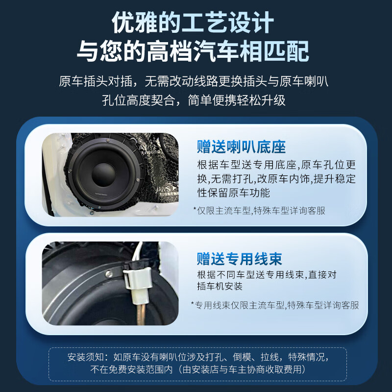 Harman Kardon car audio modification special car subwoofer vocal speaker set FIT standard type