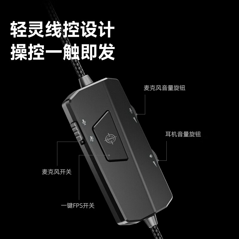 Siberia (XIBERIA) K03 wired USB gold label 7.1 gaming headset e-sports headset head-mounted chicken FPS headset with wire control computer office microphone Panda White