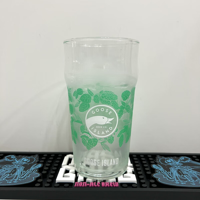 Fantasy Goose Island Craft Guinness Beer Glass Icelandic British IPA Pint Cup Budweiser Beer Glass Changes Color When Cold Goose Island Color Changing Cup 1