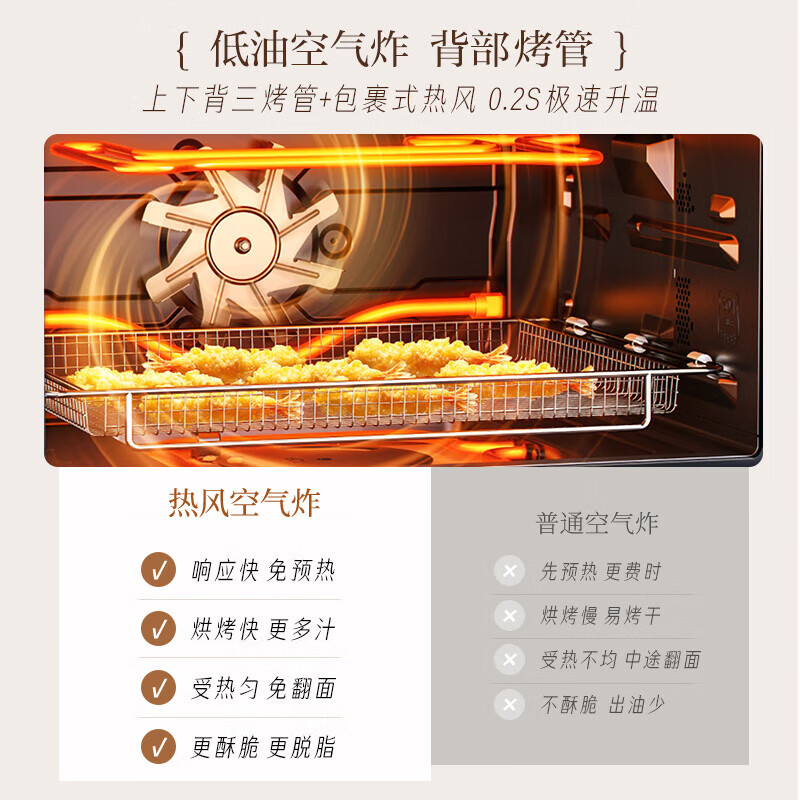 Midea Xunwei pro2.0 intelligent micro-steaming, roasting, frying and stewing all-in-one machine G3EPro embedded home microwave air frying and steaming oven salt-reduced fresh stew/ceramic liner 25L capacity off-white