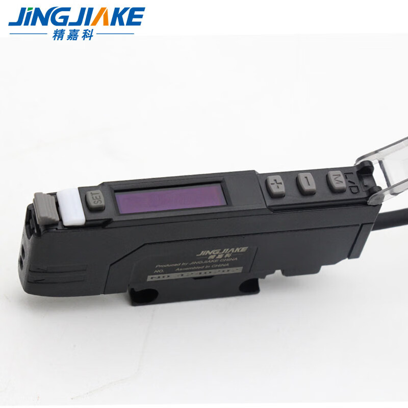 Yue Changsheng manual-free Chinese characters optical fiber amplifier triple power high-precision optical fiber sensor suitable amplifier + M3 reflective optical fiber one meter line