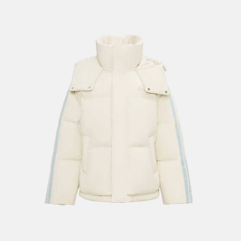 Flying in the snow 2025 new autumn style short hooded down jacket for men and women couples energetic sports youth bread trend