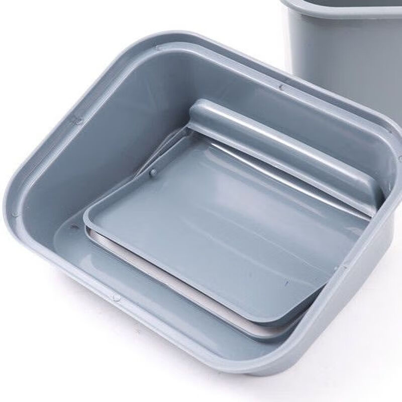 Medical trash can waste small gray yellow daily swing lid bucket dirt 5L10L8L15L cotton swab bucket swing lid 2L yellow 1 piece (extra small)