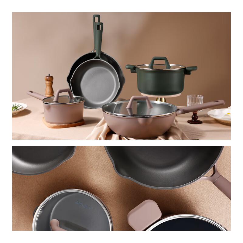 Carrot milk pot non-stick pot baby baby food pan frying and steaming all-in-one noodle cooking small pot gas stove suitable for 18cm