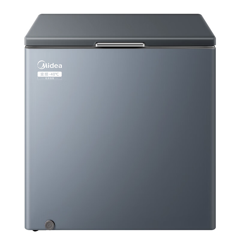 Midea small steel cannon 100-liter variable frequency freezer for home use - 40 degrees ultra-low temperature without frequent defrosting, energy-saving, power-saving freezer refrigeration/freezing BD/BC-100PMR national subsidy