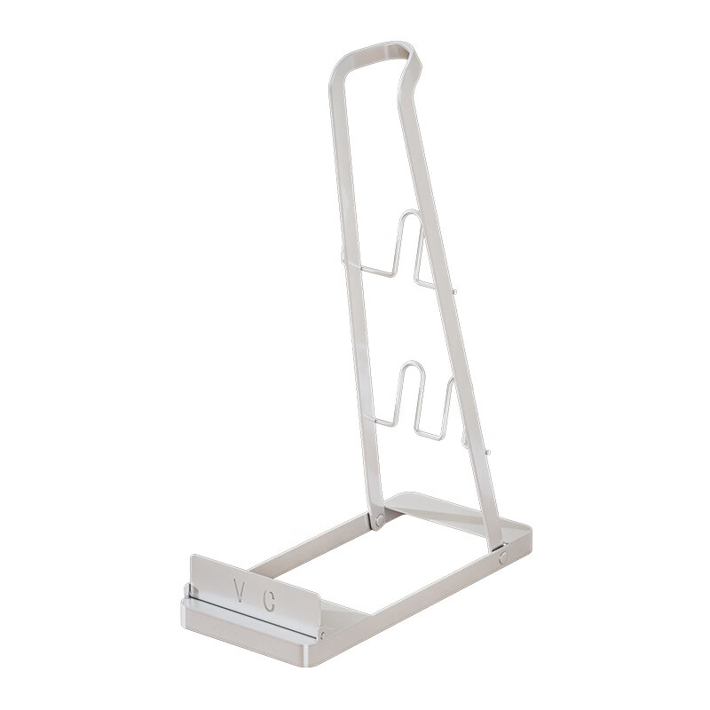 Vacuum cleaner storage rack bracket free punch rack suitable accessories hanger floor storage rack household rack matte black (upgraded version)