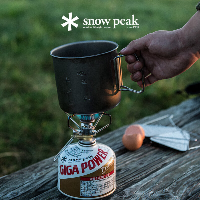 Snow Peak outdoor camping lightweight picnic titanium personal pot 900ml SCS-008T