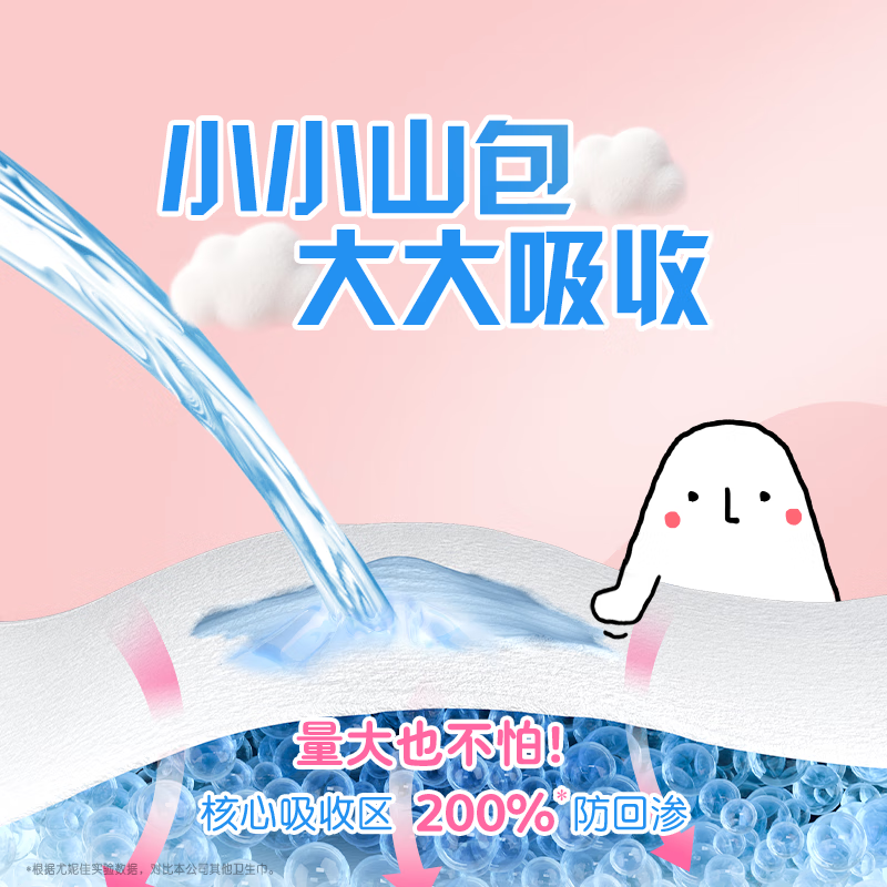 Sophie's stretchy close-fitting ultra-sleep sanitary napkin day and night set 96 pieces extra large breathable aunt napkin self-operated official flagship