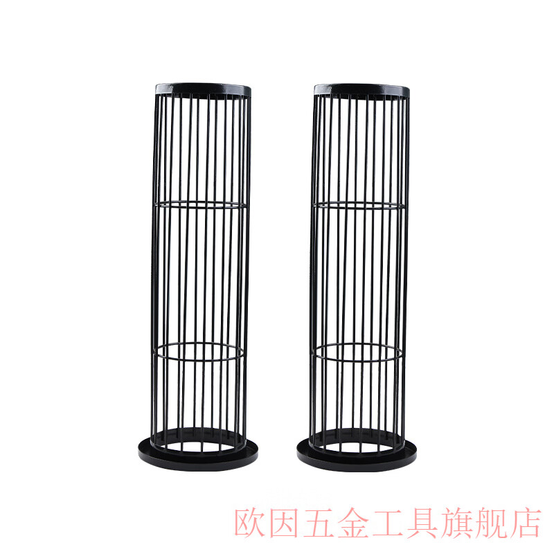 Miyi bag dust collector uses skeleton bag cage keel venturi tube stainless steel spray galvanized spring bracket special-shaped customization carbon steel 120*950mm (8 ribs 3.2mm spray)