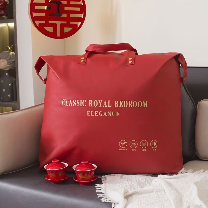 Kaximu Large Capacity Quilt Storage Bag Clothing Organizing Bag Moving Packing Bag Luggage Storage Bag Handbag Festive Emerald Dustproof Extra Large 9-12 1 Pack