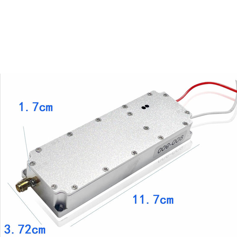 Power amplifier module 50W RF module 2.4/5.2/5.8GHz frequency customization with high efficiency and peace of mind Silver 50W5200mhz
