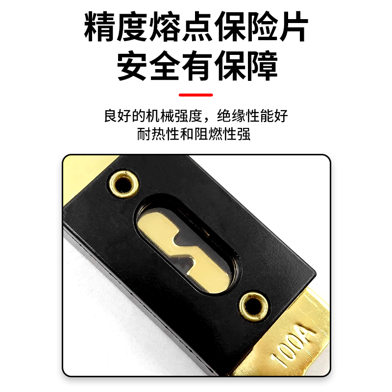 Baye forklift forkbolt car fuse 60A 2-piece pack BY-CS60A