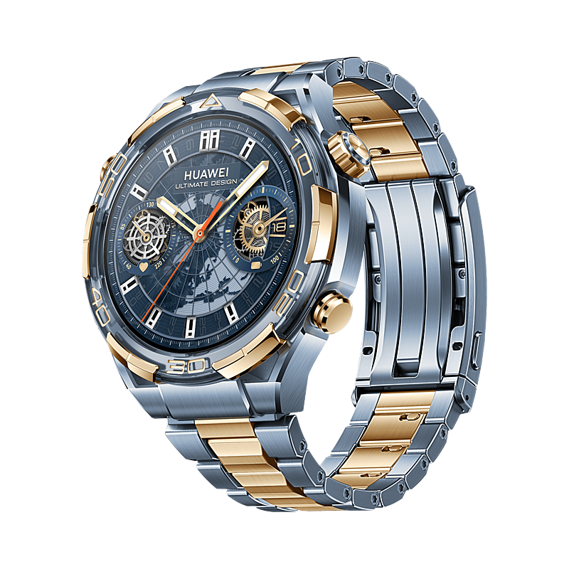 Huawei (HUAWEI) Smart Watch Huawei Extraordinary Master WATCH ULTIMATE DESIGN High-end Gold Watch Business Gift Gold-Inlaid Sapphire Crystal Bezel Sapphire Gold Model