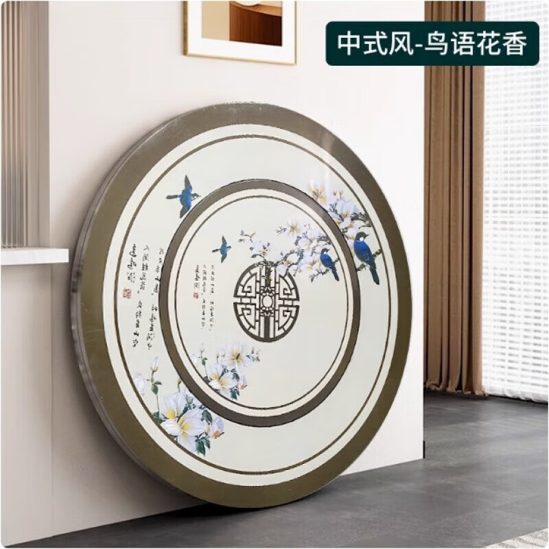 304 stainless steel round dining table folding table round built-in turntable dining table hotel home thickened large round table thickened 304 built-in full color pictures birds singing and flowers fragrant 1.46 meters built-in 1 meter turntable