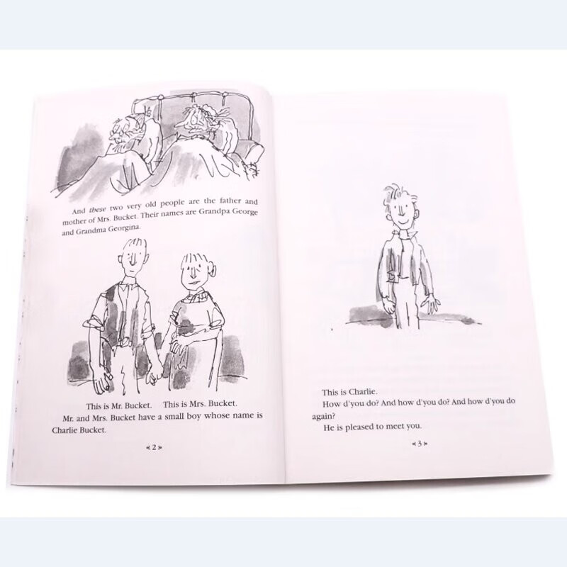 Original English version of Charlie and the Chocolate Factory Roald Dahl children's novel Charlie and the Chocolate Factory