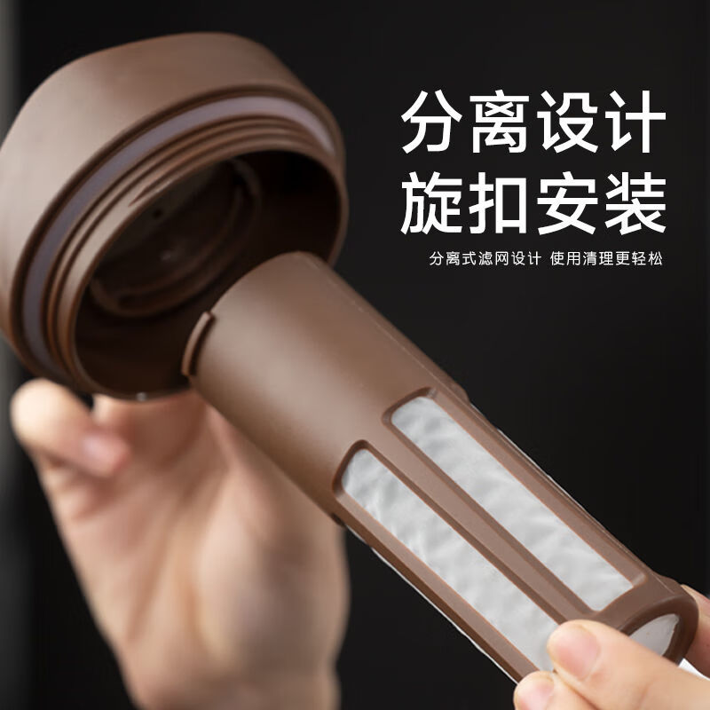 Cold brew pot, cold brew coffee, cold brew cup, cold brew bottle, tea and coffee dual-purpose double-layer coffee filter pot, accompanying cup, cold brew cup 2.0 lying bottle (glacier white)