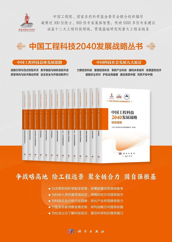China Engineering Science and Technology 2040 Development Strategy Technology Foresight Report National Publishing Fund Project