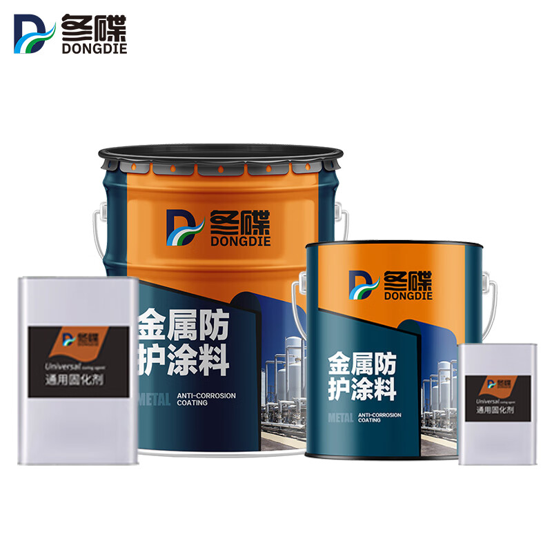 Winter dish epoxy mica iron intermediate paint medium gray 1kg paint + 0.1kg curing agent mid-coat closed paint steel structure heavy anti-corrosion anti-rust paint metal steel structure