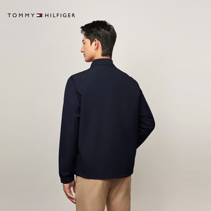 Tommy Hilfiger25 new spring and summer men's business casual sports breathable windproof and waterproof lapel executive jacket jacket