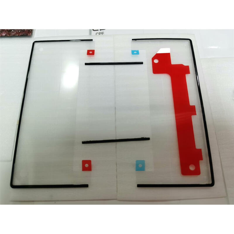 Huawei (HUAWEI) adapts to the original Huawei matext screen bracket protection edge strip pure XT three-fold plastic strip Matext screen edge strip set