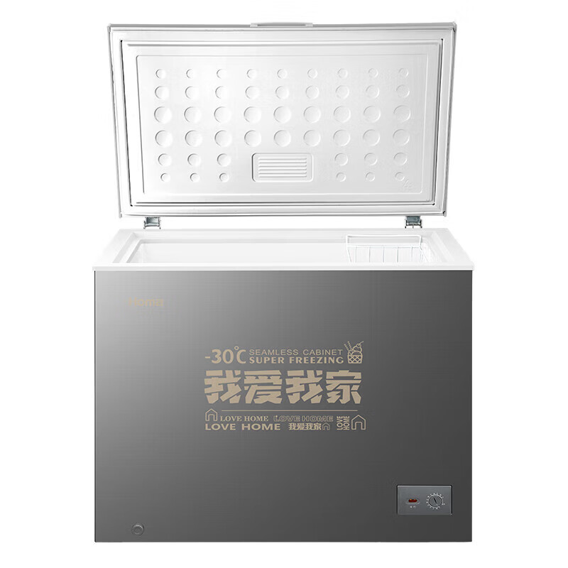 Homa 295L ultra-low temperature -30 cryogenic quick-freezing freezer for household and commercial use, small top opening, easy to carry, standard 295L