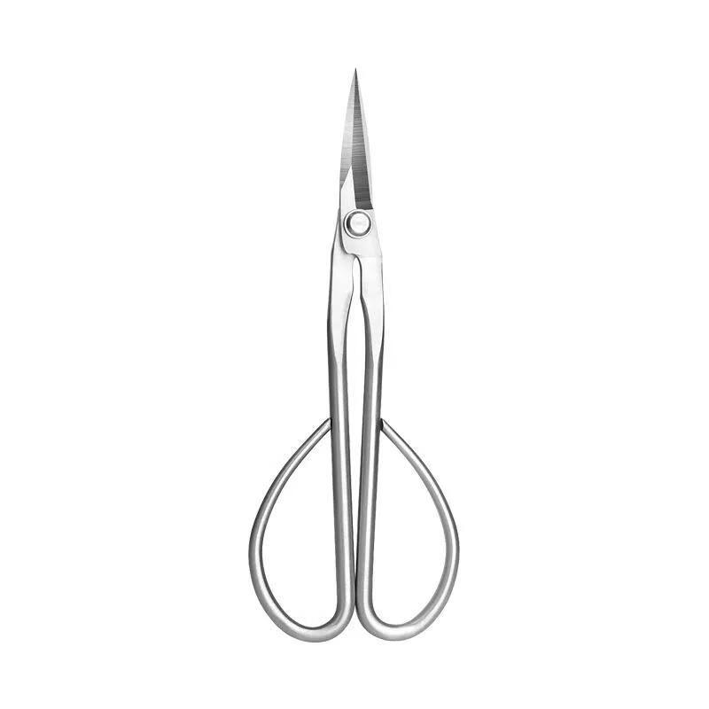 Baichao all stainless steel gardening shears, leaf bud shears, bud scissors, flower arrangement, bonsai branch and leaf shears, pruning twig shears, thickened long pole, main picture