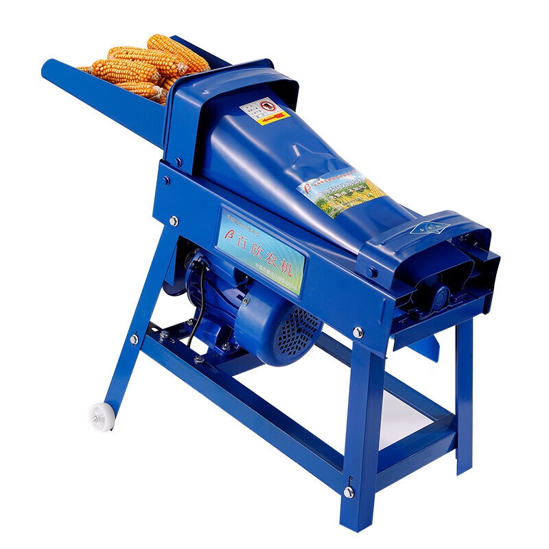Jingxinda electric corn threshing machine household small fully automatic corn kernel beating machine peeling and bagging device new threshing artifact fully automatic large diameter thickened threshing machine does not include