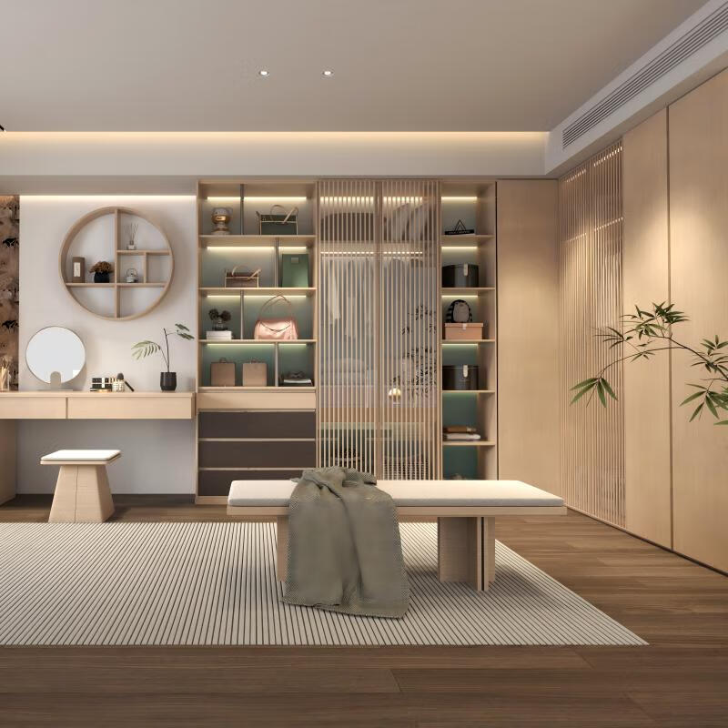 PIANO Song's Aesthetic Whole House Customized Wardrobe Bedroom Home Multifunctional Wardrobe Cloakroom Storage Furniture Privilege Card Prepaid Deposit (Consult Customer Service for a Plan)