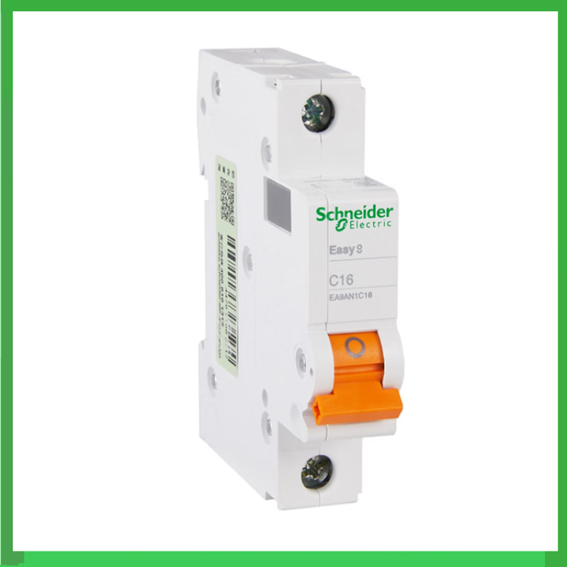 Schneider small circuit breaker EA9AN1 1P C/D type 6/10A/16A/20A/25/32/40/50/63 EA9AN1D16 1P D16A