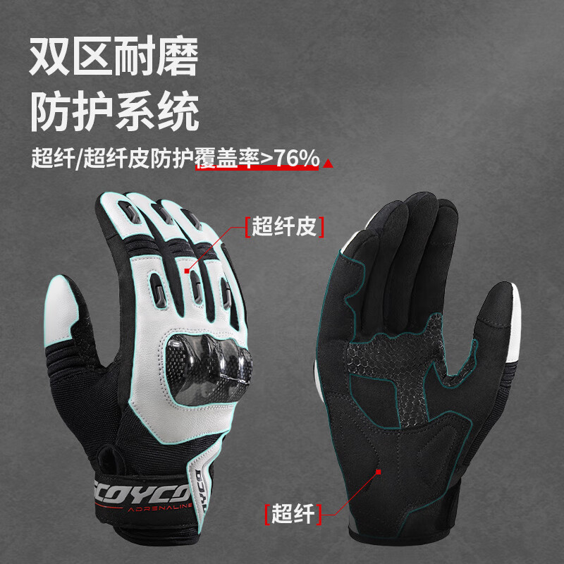 SCOYCO motorcycle riding gloves carbon fiber protective artifact racing motorcycle imitation spring and summer seasons MC206 windbreaker