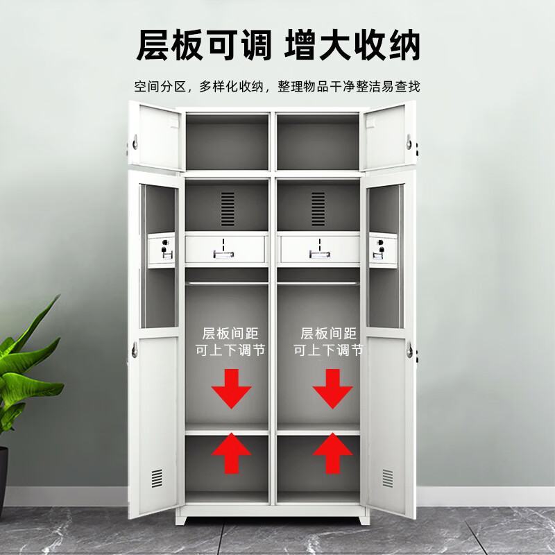 Huayutiandi steel camp equipment soldier cabinet iron locker storage coat cabinet shift housekeeping cabinet standard model