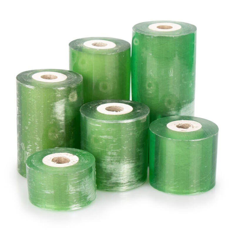 Hesdig HY-388 PVC wire wrapping film, strapping self-adhesive film, packaging film, fruit tree grafting film, knot-free packaging film, 10cm wide (4 rolls)