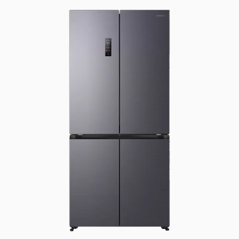 Rongsheng BCD-505P60CZMAD sugar cube flat embedded ultra-thin embedded active sterilization dual purification dual system ice making refrigerator BCD-505P60CZMAD moon rock gray