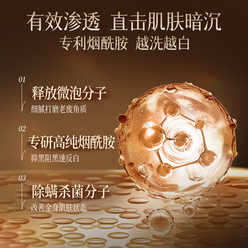 Lei Yunshang's mite-removing beauty soap white face wash and bath soap removes acne, oil control, moisturizing and niacinamide lasting fragrance 72h