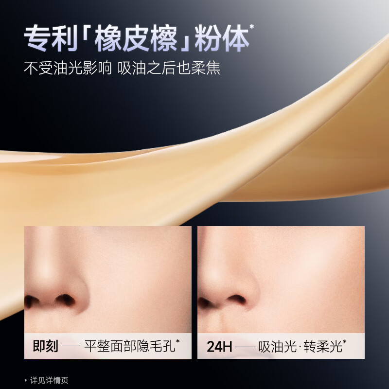 Carslan Black Magnetic Liquid Foundation Concealer, Oil Control, Long-lasting, Anti-sweat, No-Removal, Mixed Skin, Long-lasting Makeup W01 30g New Year's Gift for Women