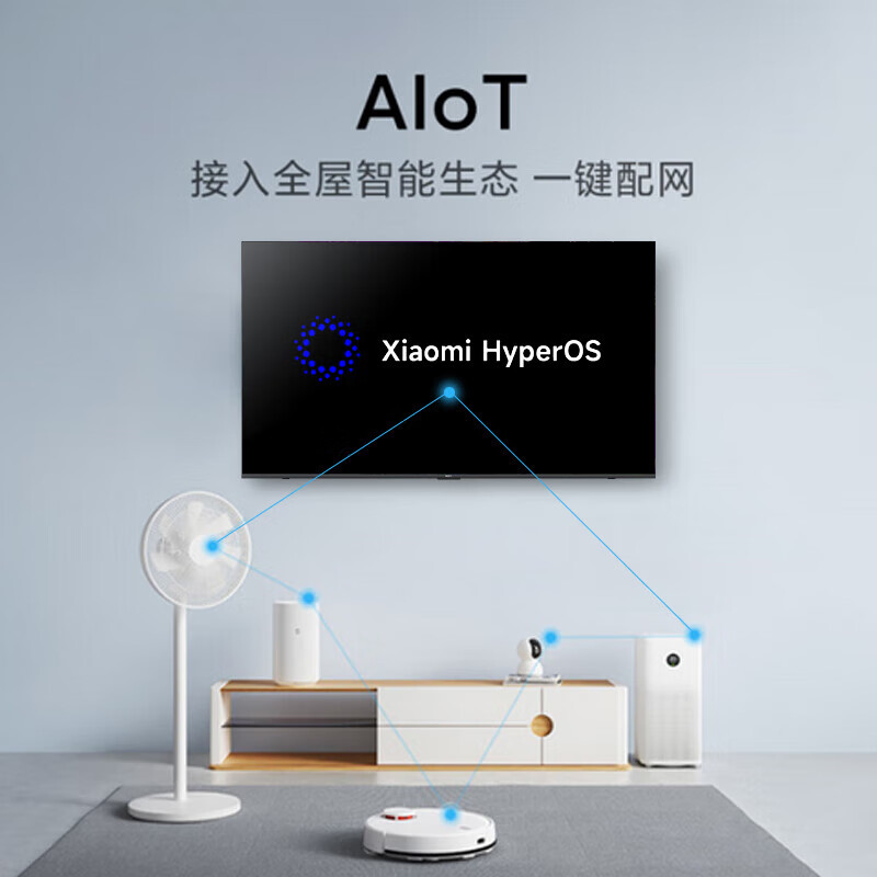 Xiaomi (MI) TV 43/32 inches 2025 energy-saving model HD metal full screen whole house smart WiFi interconnection home bedroom LCD TV recommended 43-inch door-to-door installation Redmi A43 2025 energy-saving